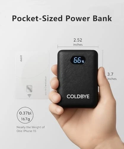 10000mAh Rechargeable Battery Pack for Heated Vests & Jackets - 7.4V 3A DC, 5V U - product detail image 6
