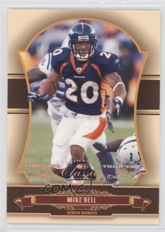 2007 Donruss Classics Timeless Tributes Bronze 41/100 Mike Bell #32 0c4