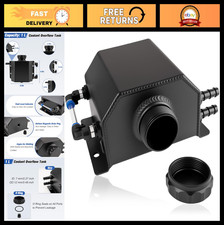 Aluminum Coolant Overflow Tank 1l - Universal Radiator Reservoir Expansion Tank