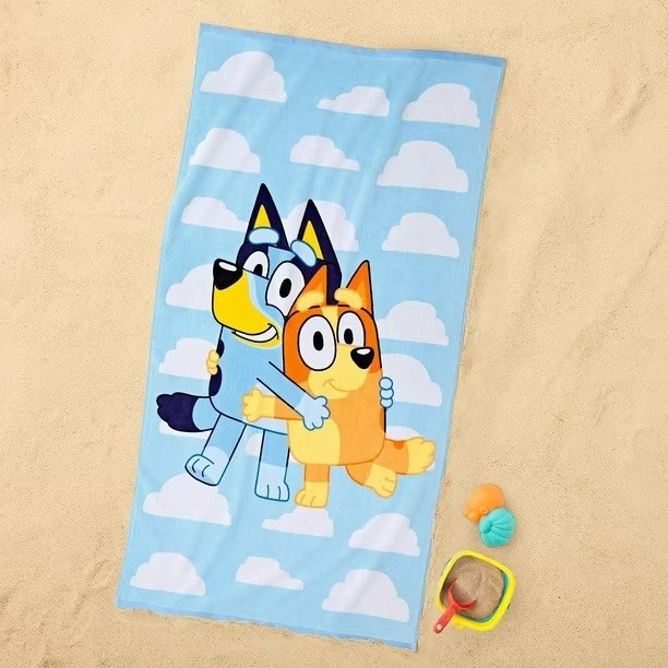 ~ 34" X 64" ~ Bluey ~ 100% Cotton