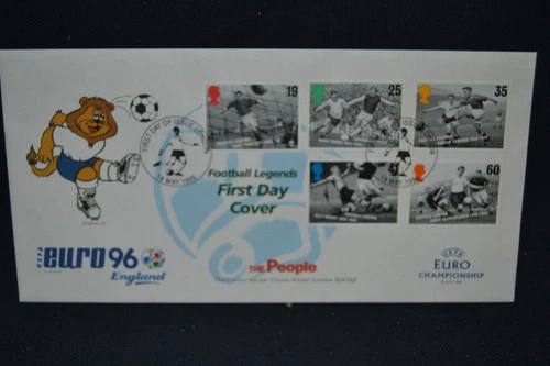GB first day cover 1996 Euro 96 special Euro Championship cover