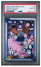 2025 TOPPS TAKASHI MURAKAMI MLB WORLD TOUR TOKYO SERIES #25 SHOHEI OHTANI PSA 8