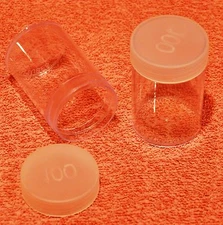 30 LARGE DOLLAR COIN TUBES BULK NEW Koin brand no display box