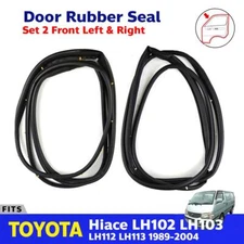 For Toyota Hiace LH102 LH112 LH102 1989-04 Door Rubber Seal Front Pair L+R EBGO