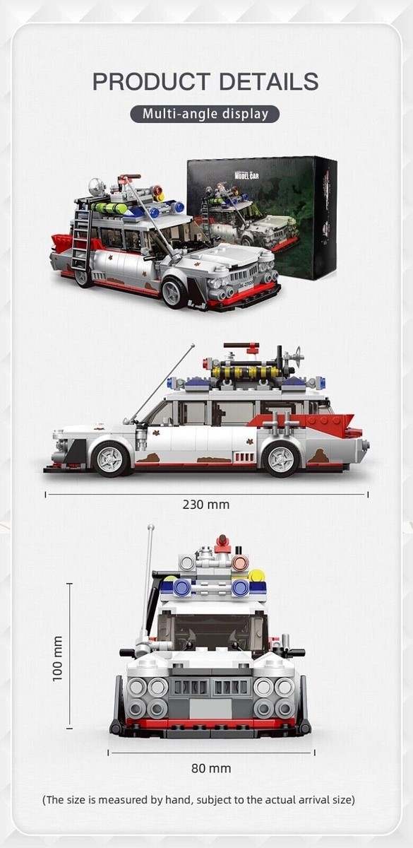 Ghostbusters Building Blocks Car Creator Expert 10274 ECTO-1 (636