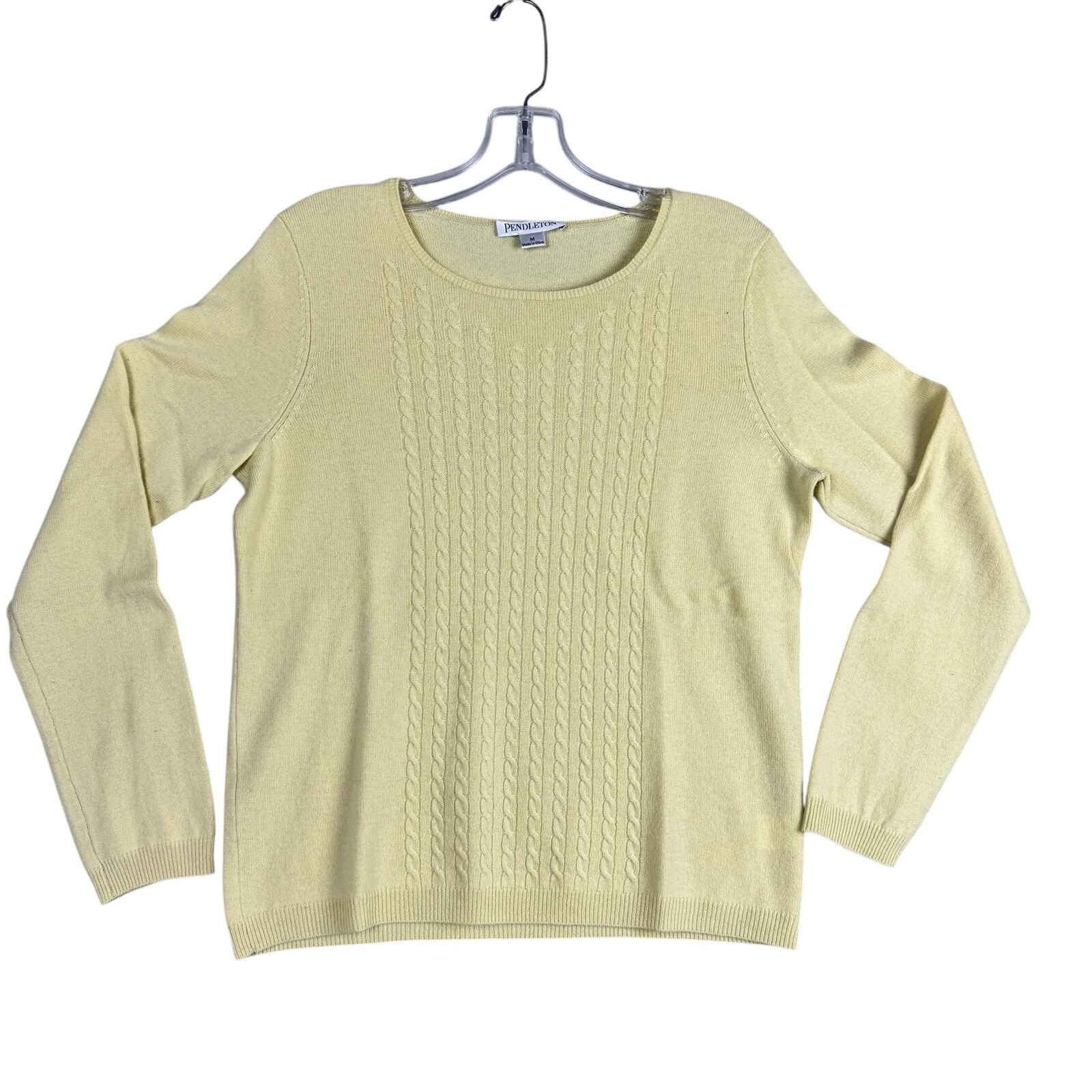 Pendleton Women's Medium 100% Cashmere Sweater Ye… - image 1