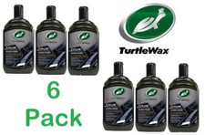 Image of 6 x Turtle Wax Hybrid Solutions Ceramic Acrylic Black Polish 500ml Bottle