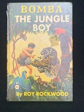 Bomba The Jungle Boy by Roy Rockwood Vintage 1926 Clover HC