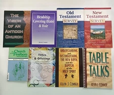 Lot of Smaller Size Kevin J. Conner Books on Various Topics