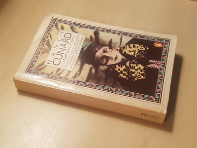 Nancy Cunard by Anne Chisholm Nancy Cunard by why did 洋書