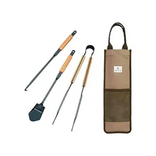 Snow Peak N-024 - Fire Tool Set Pro  BambooNEW
