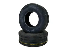 (2) Replacement 13x5.00-6 ribbed lawn mower tires