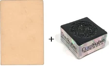 Black Cue Cube & Shaft Slicker Combo Pack - Made in the U.S.A.