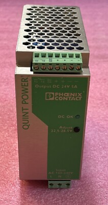 Phoenix Contact 2938581 QUINT-PS-100-240AC/24DC/5 Power Supply