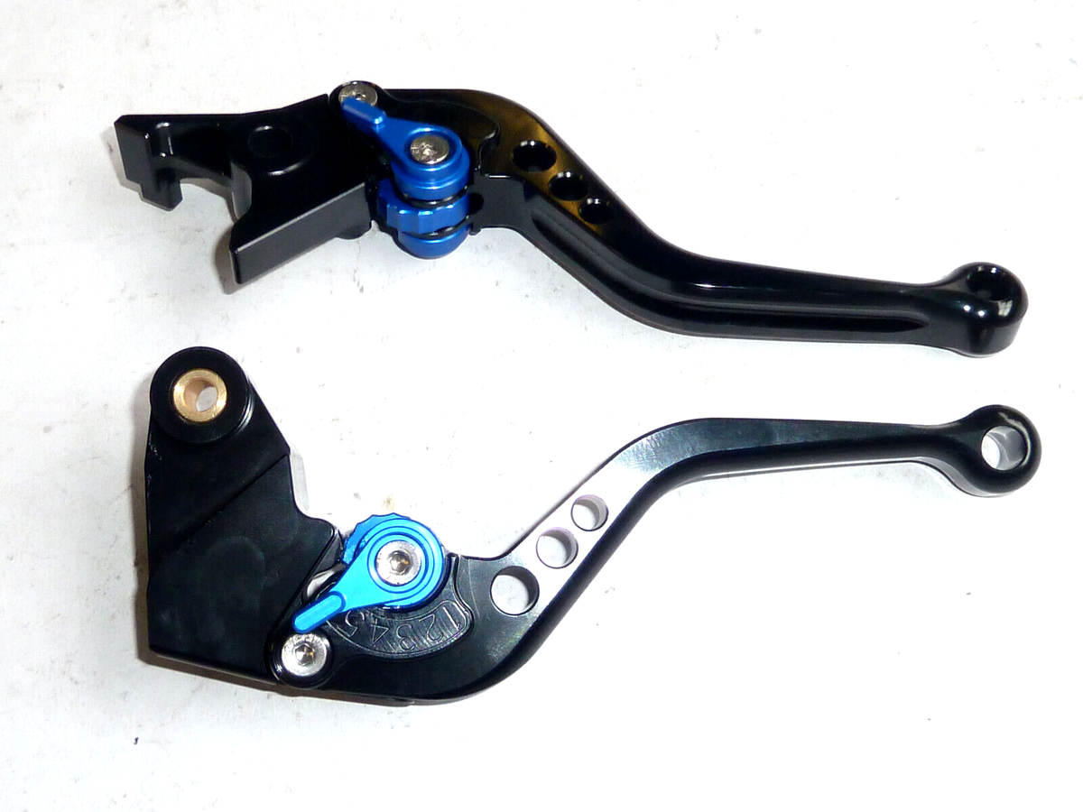 Jaybeebikerbits Short Brake & Clutch Levers Set – Kawasaki Z800 (2013-2017) Black