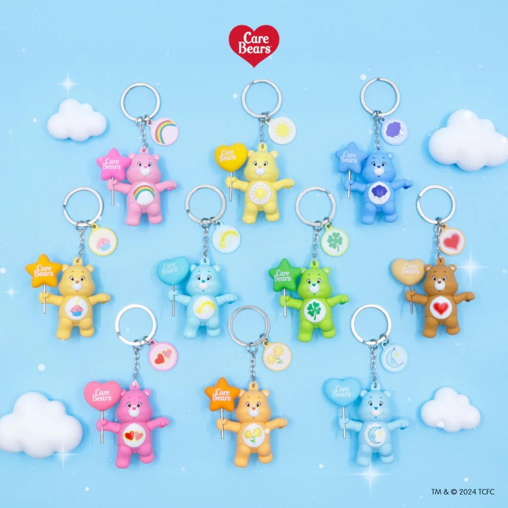 Care Bears Plush Doll Sky Roaming Series Keychain 125 mm. Thailand