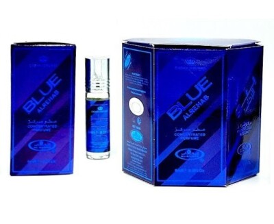Blue  Al-Rehab Parfümöl Roll On 6X 6ml