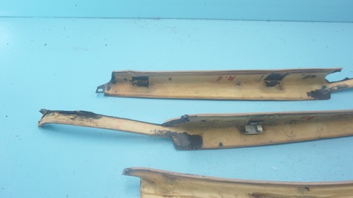 MERCEDES--BENZ 380SL R107 280SL 560SL , SUNVISOR AND PILLAR TRIM SET 4qty - Picture 22 of 24