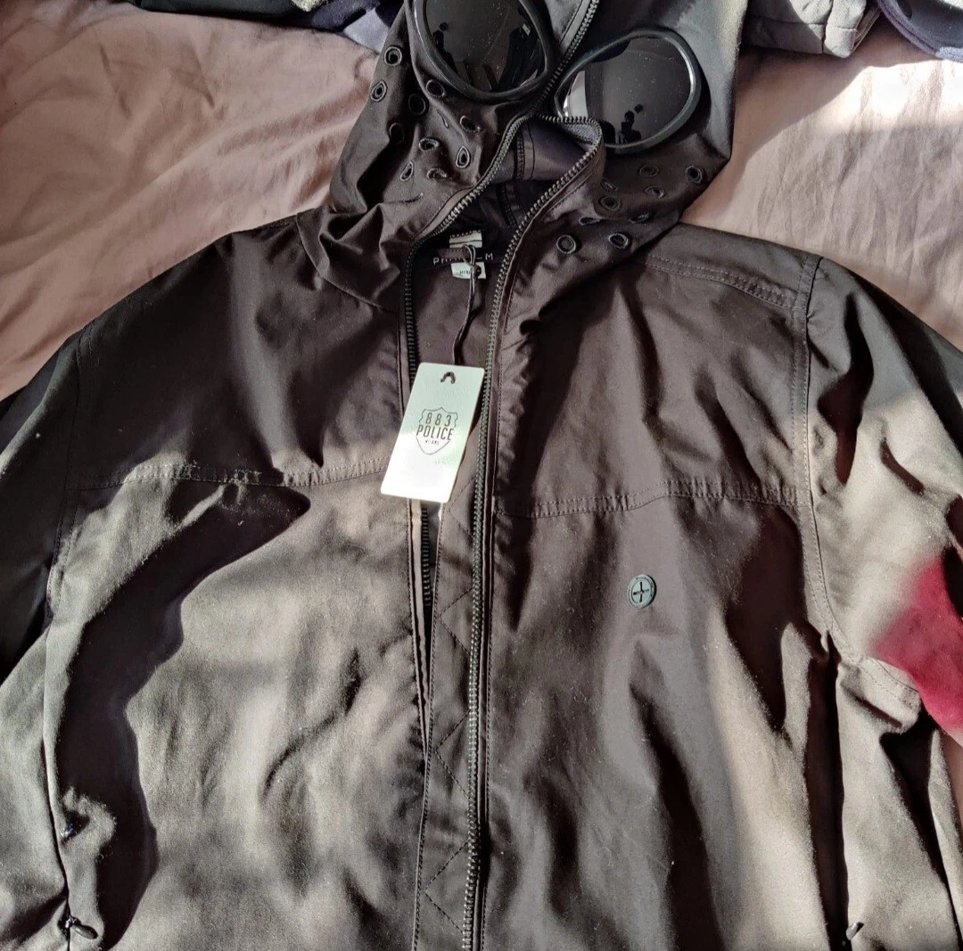 883 police goggle best sale jacket