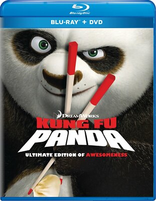 Kung Fu Panda Ultimate Edition of Awesomeness [BLU-RAY+DVD]  NEW FREE SHIPPING!!