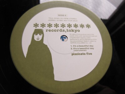 Pizzicato Five It's A Beautiful Day Japan Promo Vinyl 12 Maki