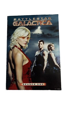 AUTOGRAPHED Battlestar Galactica - Season 1 DVD - 5-Disc Set - 2000s 