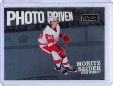 2022-23 O-Pee-Chee Platinum Moritz Seider Photo Driven Detroit Red Wings