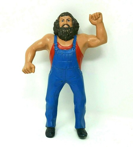 LJN Hillbilly Jim Action Figure WWF Wrestling Supe...