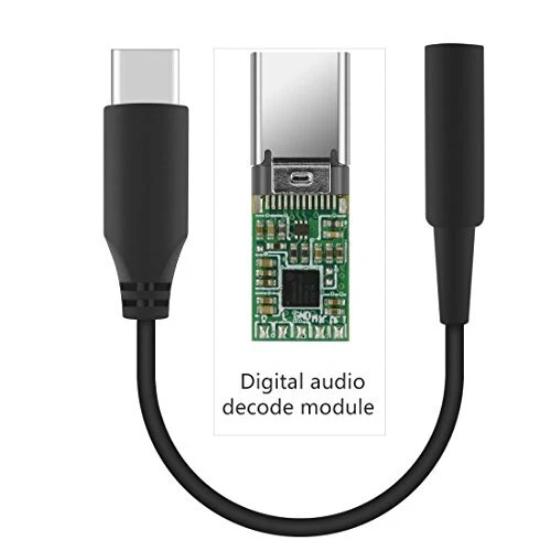 GEEKRIA QuickFit Type C to Aux, USB-C to A 3.5mm Female Headphone Jack (E4O) - Foto 1 di 1