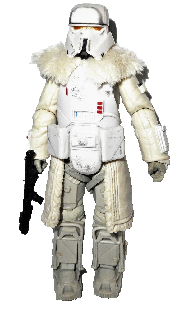 STAR WARS black series 6 inch SNOWTROOPER snow complete 64 solo STAR WARS black series 6 inch SNOWTROOPER snow complete 64 solo