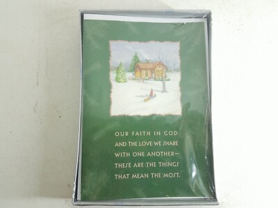 Trim A Home Christmas Cards 18 Cards And Envelopes Make Christmas Remind You