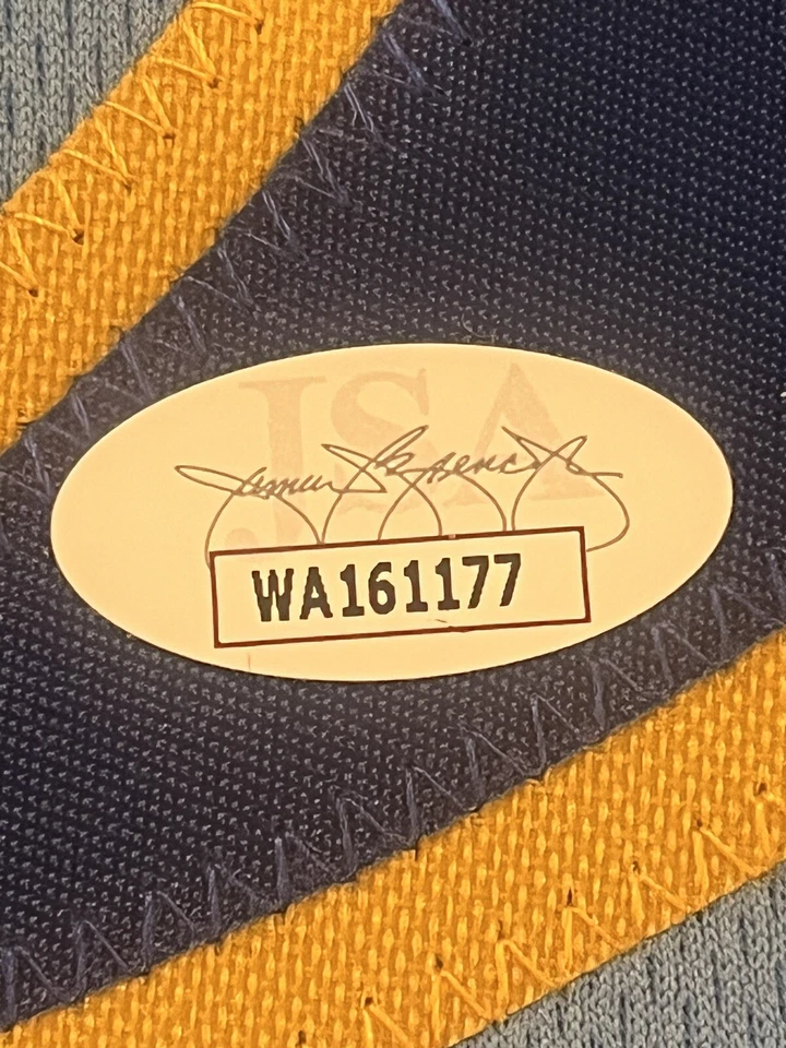 Autographed/Signed Robin Yount Milwaukee Brewers Blue Baseball Jersey JSA COA - Image 4 of 4