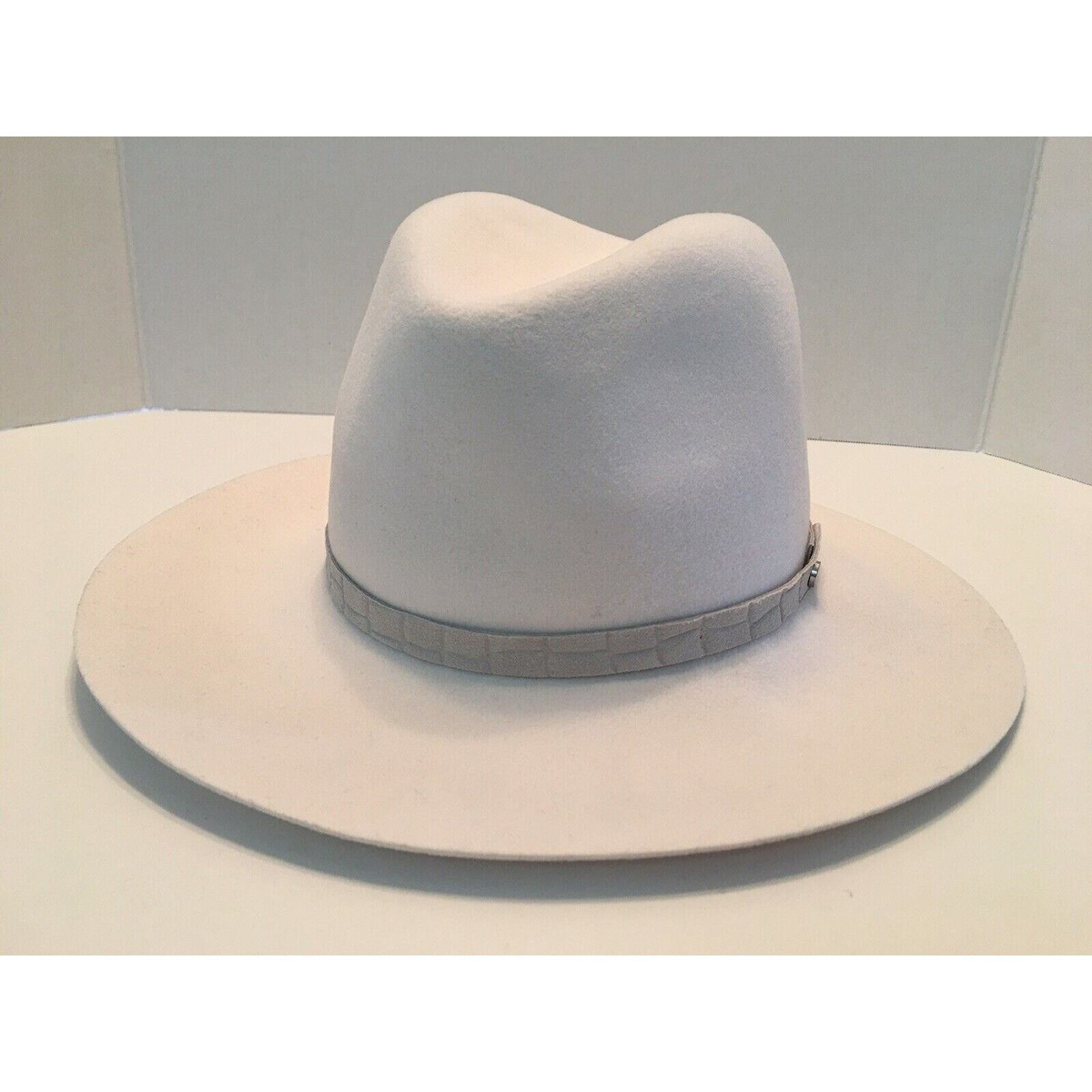 rag & bone Off White Floppy Brim Fedora Wool Hat Rag & Bone Panama Straw Hat, White | Neiman Marcus main image 2