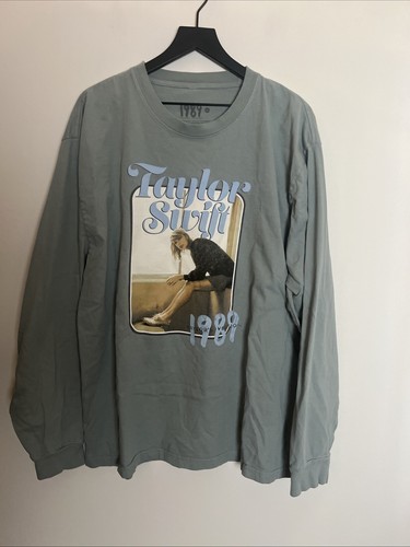 1989 Taylor Swift Taylor's Version Sweatshirt Plus Size 2XL Green