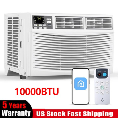 #ad #ad 10000BTU AC Window Air Conditioner With Wifi and Remote Control $299.99