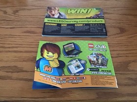 2 Lego City 3648 Instruction Books