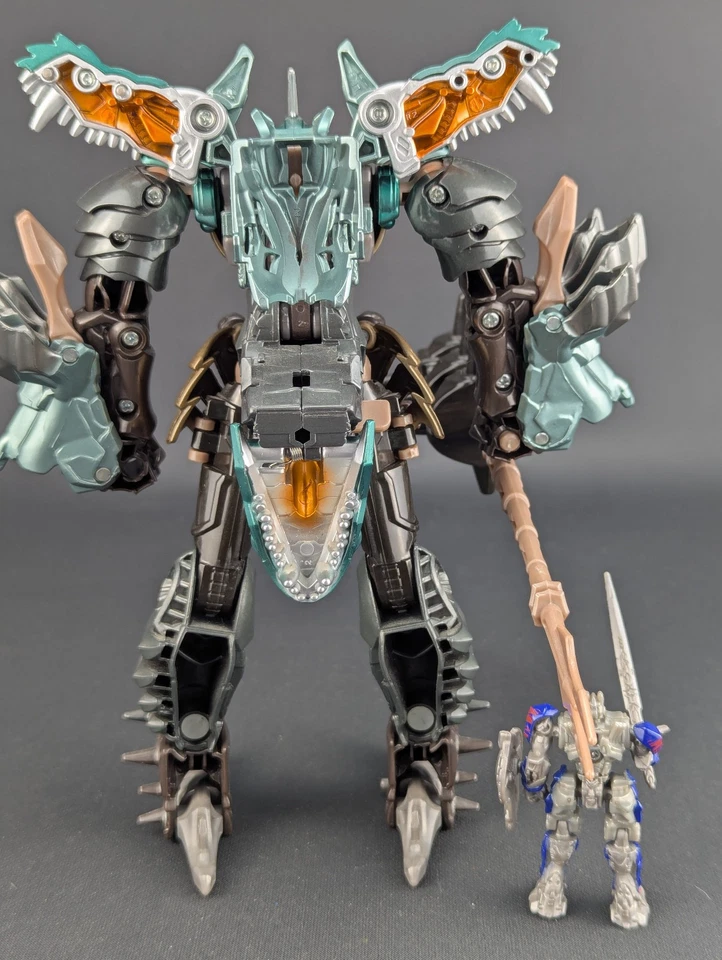 Transformers Movie The Best Dinoride Grimlock complete MB-09 Takara AOE Voyager - Image 3 of 4