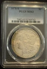 1878-S Morgan Silver Dollar PCGS Graded MS63 Nicely Toned