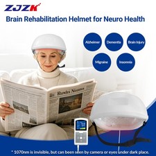1070nm Infrared Light Photobiomodulation Helmet Brain Therapy Parkinson Anxiety