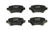 HART 222 282 Bremsbelagsatz, Scheibenbremse für OPEL