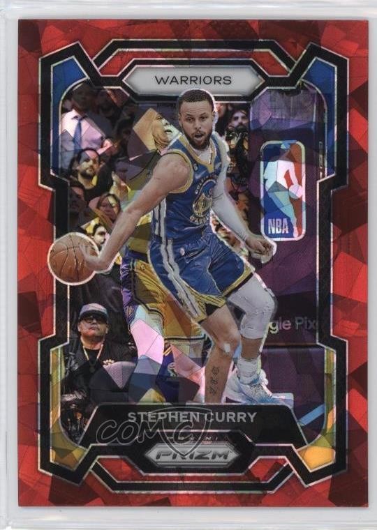 2023-24 Panini Prizm Red Ice Prizm Stephen Curry #119 1r13
