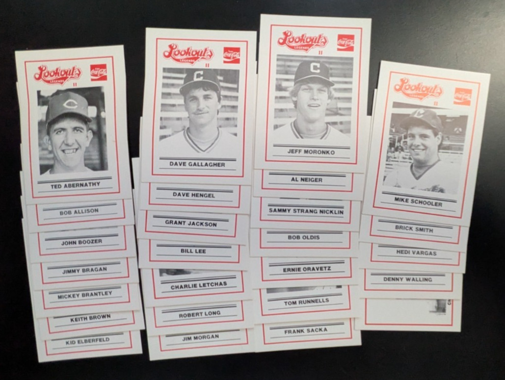 1989 Chattanooga Lookouts Legends II - You Pick 1! - Minor League Reds/Mariners