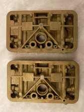 Nos Holley Hp 4500 3 Circuit Metering Blocks 1 Pair Dominator Block