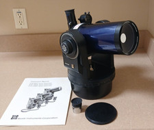 MEADE ETX-90EC MAKSUTOV Cassegrain ASTRONOMY TELESCOPE  fork manual use. Read
