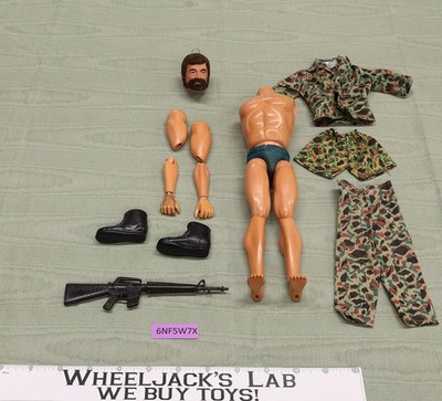 Land Adventurer Flocked Brown Hair Beard 12