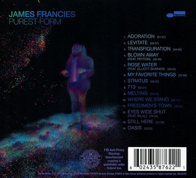 JAMES FRANCIES PUREST FORM NEW CD
