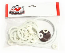 Gottlieb Sweet Sioux Pinball Machine Replacement Repair Rubber Ring Kit White