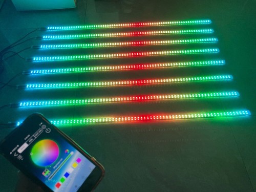 8PCS 3FT Dream Chasing Double Row LEDS Strips Lights For Polaris Slingshot IP68 - Picture 9 of 18