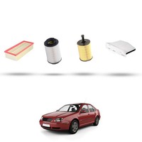 Hoffcar Set Service - 4 Filter FüR VW Jetta IV (162) 2.0 Tdi 103Kw Von 2011