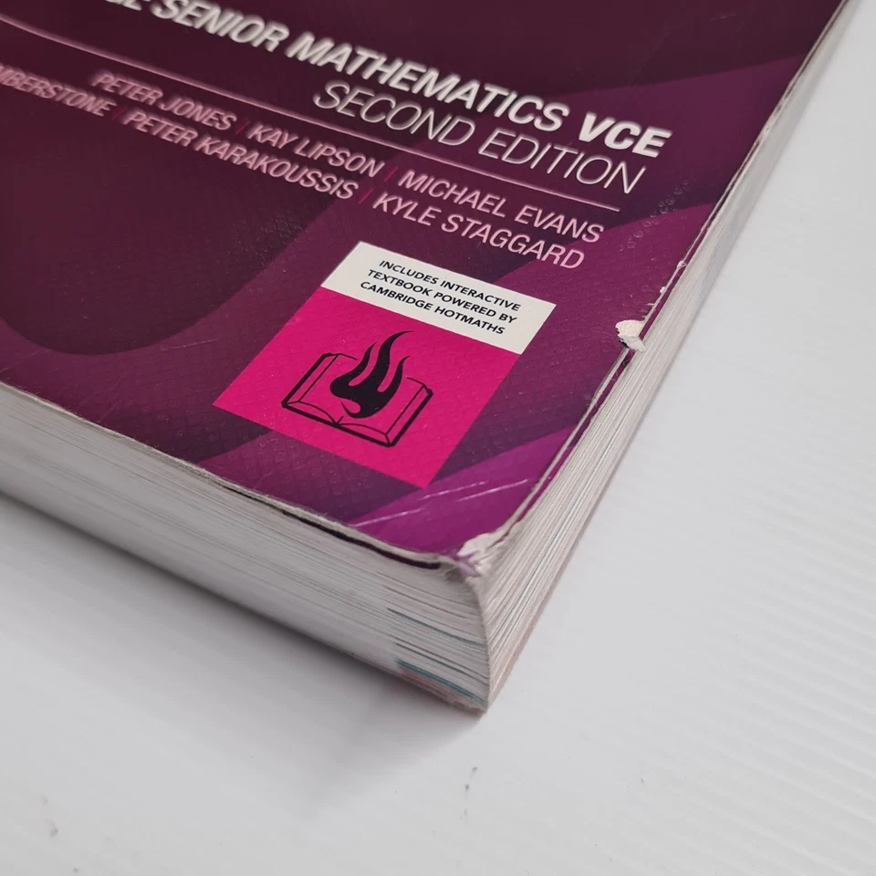 General Mathematics VCE Units 3&4 Cambridge Senior Maths 2nd Edition Textbook - Image 4 of 4